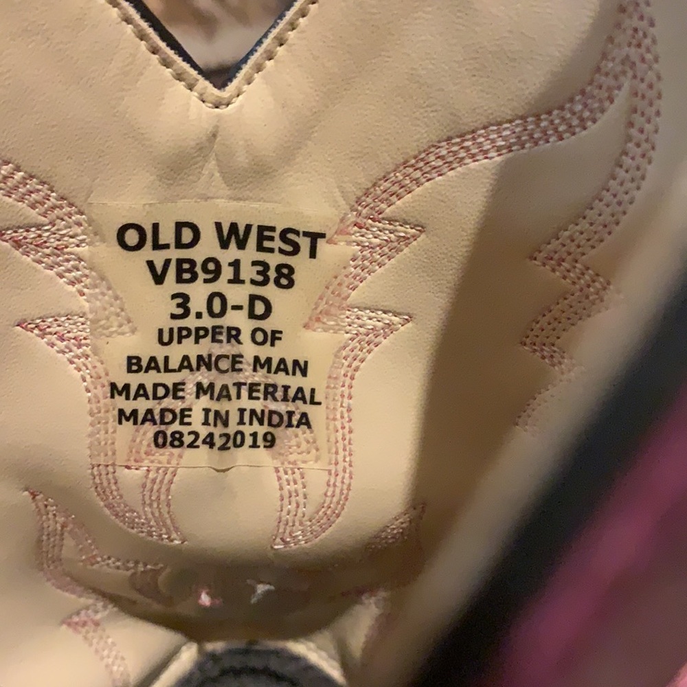 COPY - Old West Metallic Boots - Picture 3 of 5